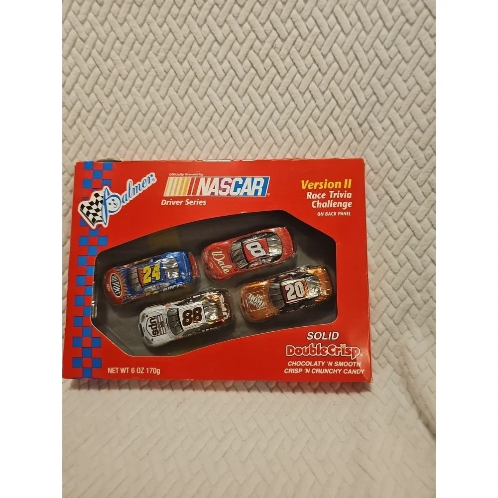 2005 Palmer's Nascar Drivers Series Solid Double Crisp Chocolate‎ Wrapped Cars
